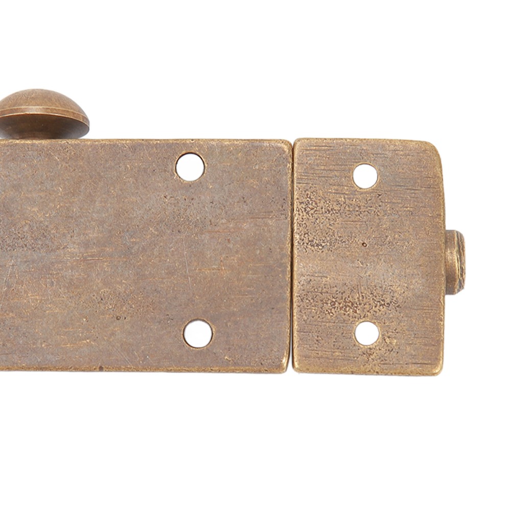 Barrel Bolt Slide - Pestillo de barril de latón vintage