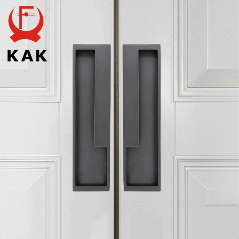 Drawer Pull Gold - Manija de puerta corredera KAK Black