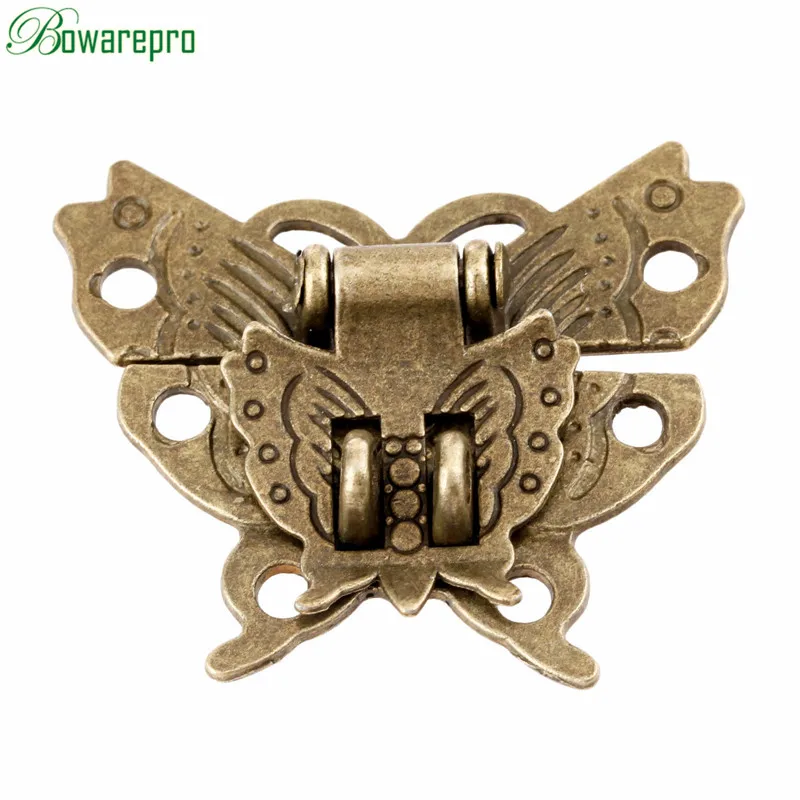 Furniture Hardware Design - Bowarepro-pestillo de cerrojo de bronce antiguo