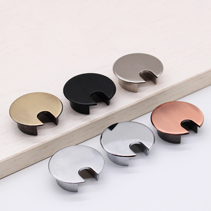 Furniture Hardware Outlet - Soporte de Cable redondo de 35MM,