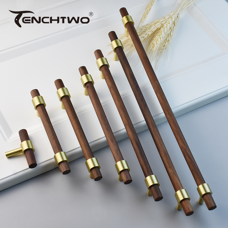 Drawer Pull Gold - Tiradores nórdicos modernos para armario de