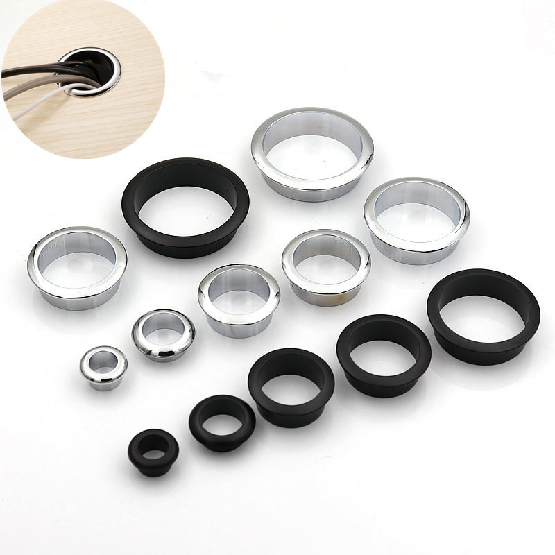Furniture Hardware Outlet - Ojales para cables de escritorio de