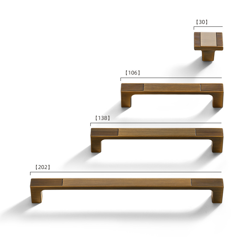 Drawer Pull Gold - YM-tiradores de muebles chinos modernos, pomos