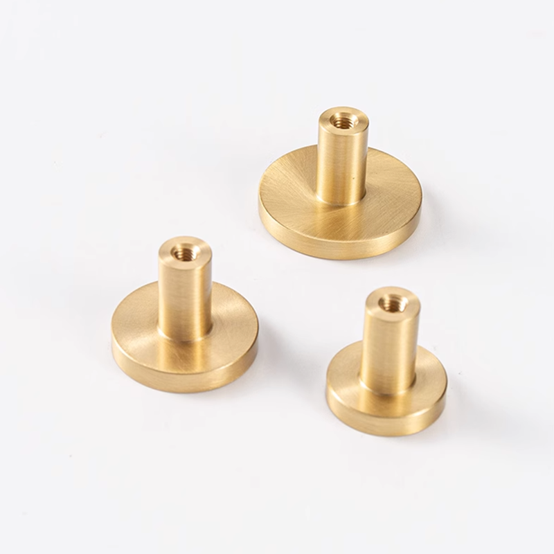 Perillas Redondas de Latón par - Drawer Pull Gold reseña y precio