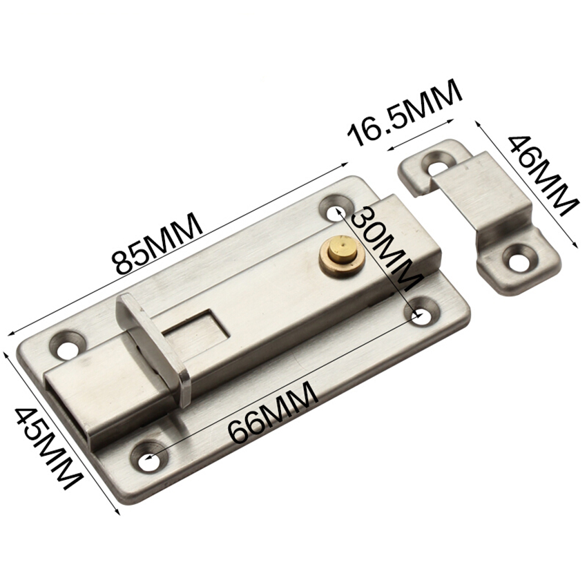 Pestillo de puerta de acero in - Barrel Bolt Slide reseña y precio