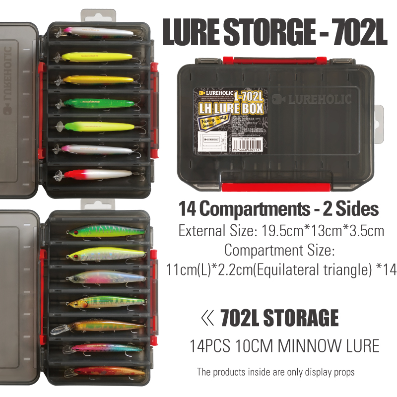 Caja de señuelos LUREHOLIC, ap - Furniture Hardware Jig reseña y precio