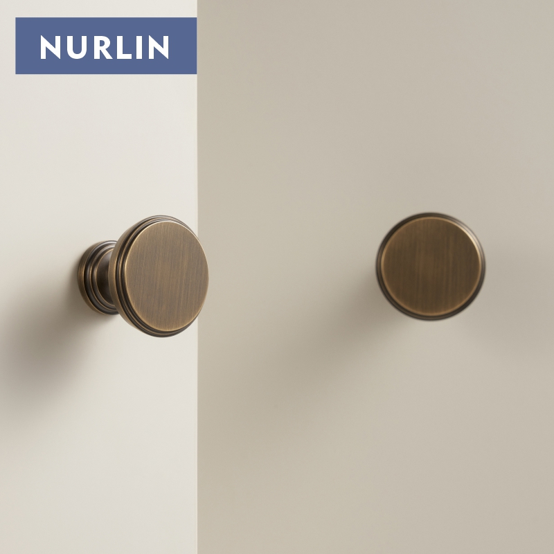 Nurlin latón macizo francés Re - Furniture Hardware Design reseña y precio