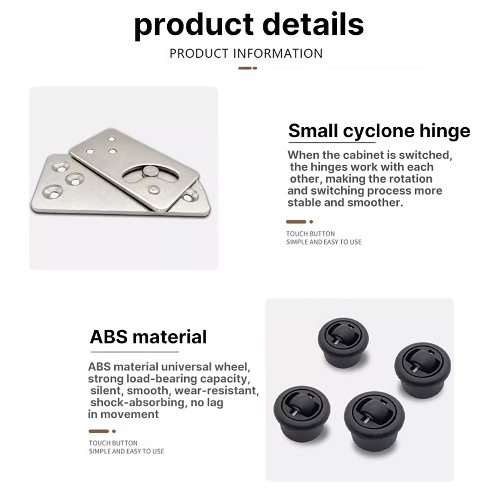 Herrajes de escritorio girator - Furniture Hardware Parts reseña y precio