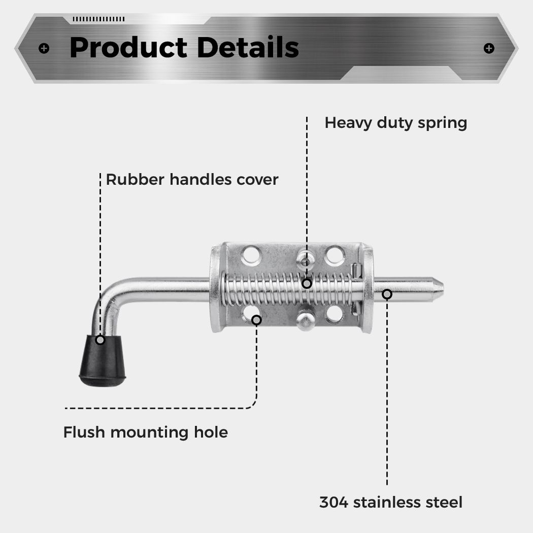 2 pzas. Cerrojo de seguridad d - Barrel Bolt Slide reseña y precio