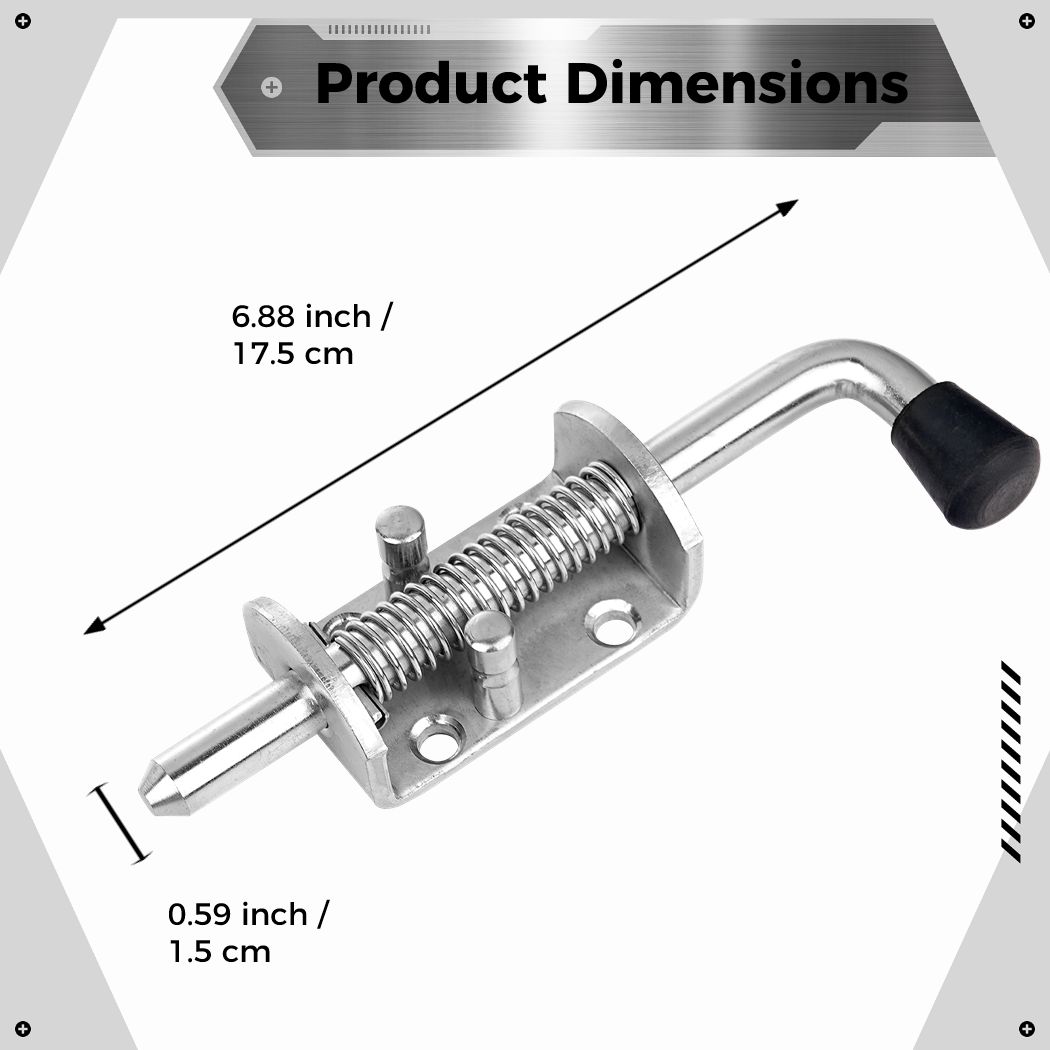 2 pzas. Cerrojo de seguridad d - Barrel Bolt Slide reseña y precio