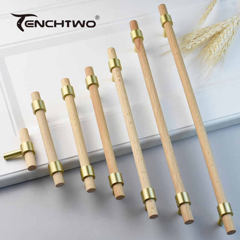 Tiradores nórdicos modernos pa - Drawer Pull Gold reseña y precio