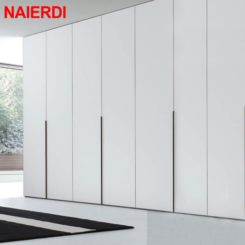 NAIERDI-tiradores ocultos dora - Drawer Pull Gold reseña y precio
