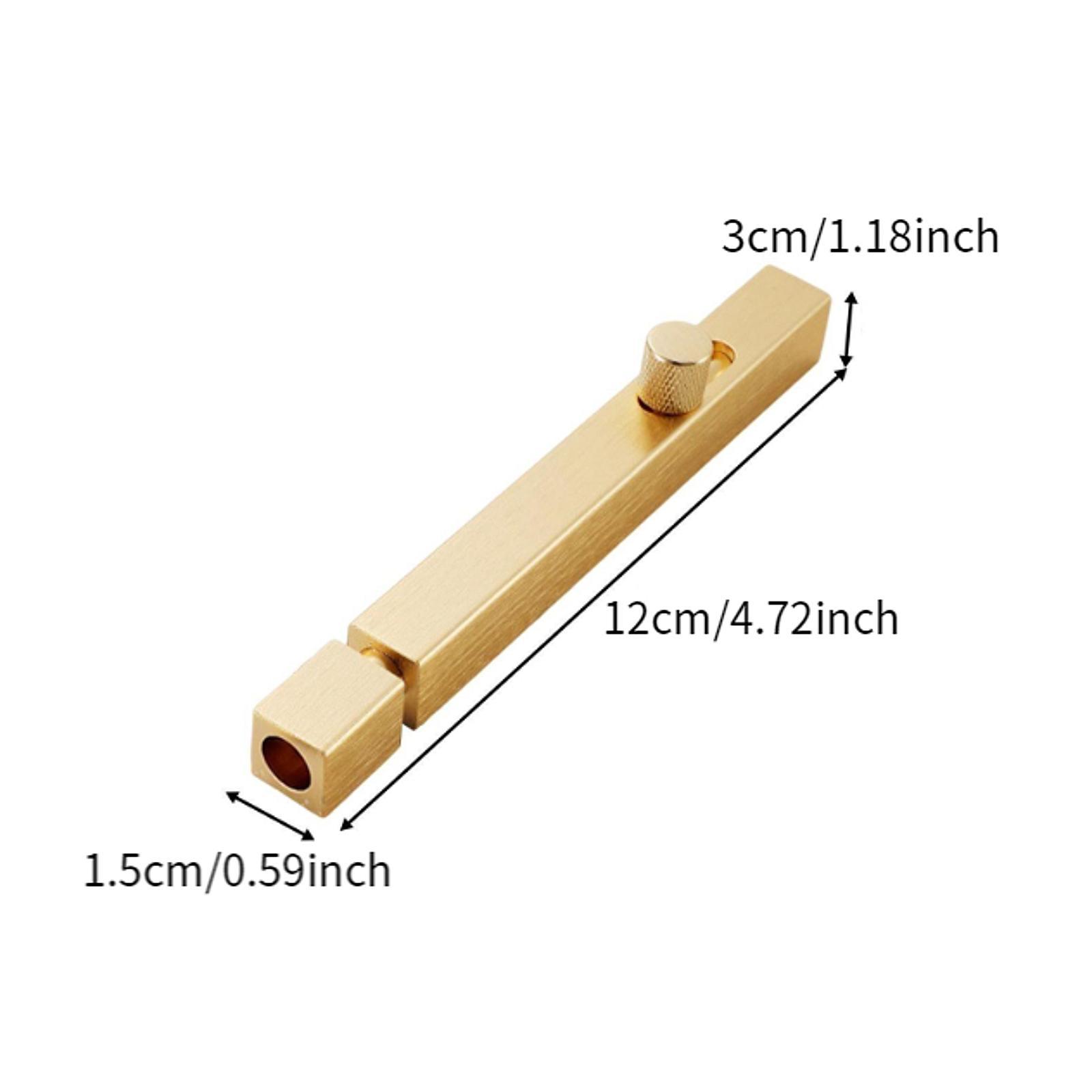 Pestillo de barril para puerta - Barrel Bolt Slide reseña y precio