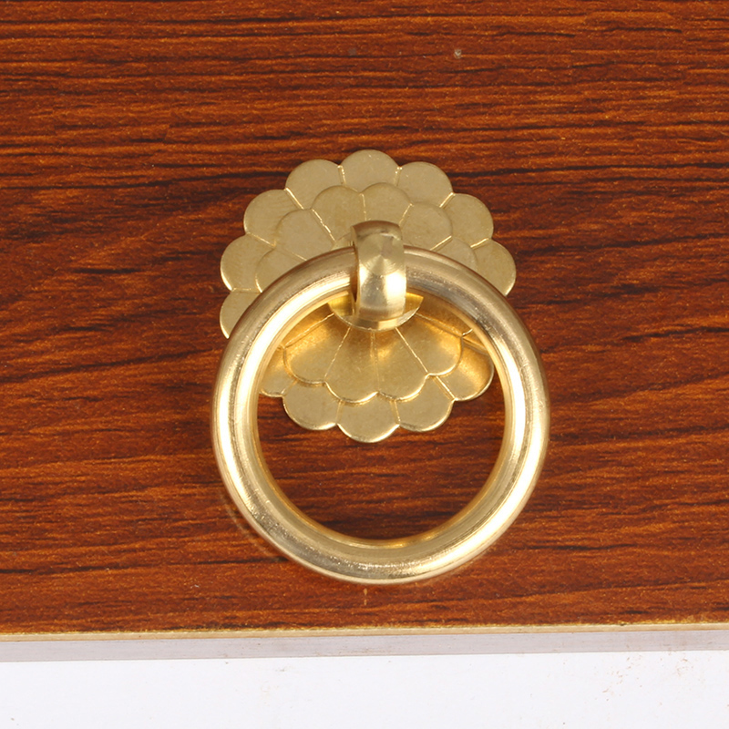 Perillas de anillo de gabinete - Drawer Pull Gold reseña y precio