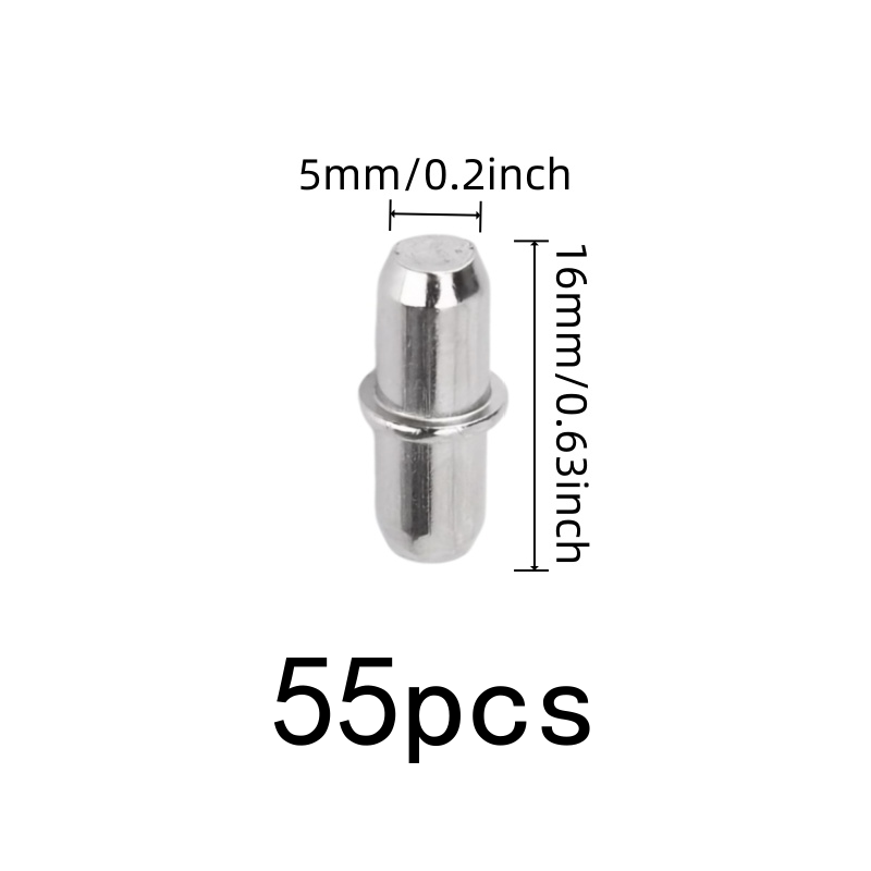 Clavijas para estanterías, 55  - Furniture Hardware Design reseña y precio