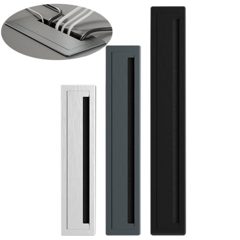 1 unidad de pasacables rectang - Furniture Hardware Outlet reseña y precio