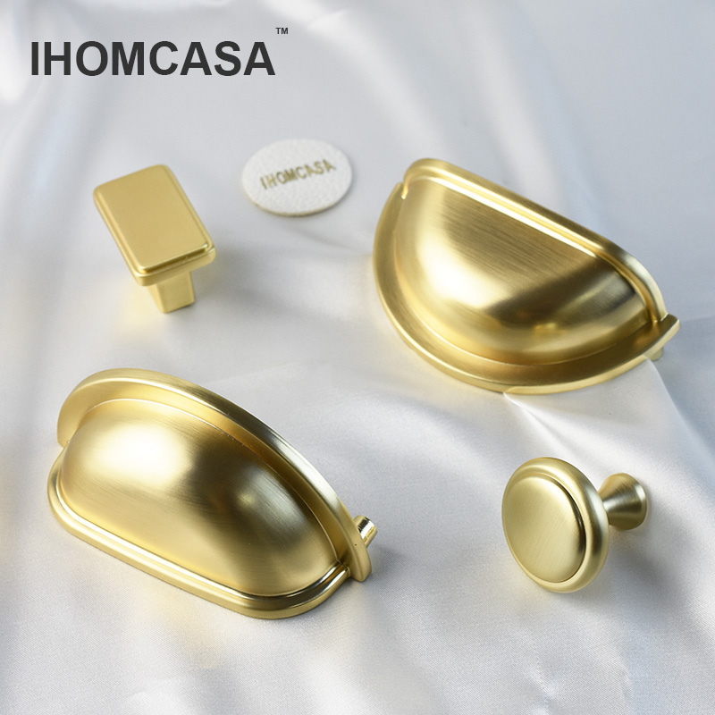 IHOMCASA-tiradores dorados par - Drawer Pull Gold reseña y precio