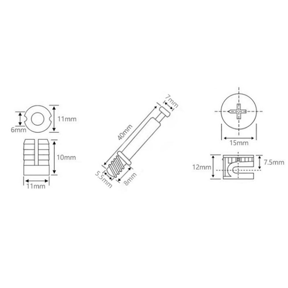Juego de Herrajes de Conexión  - Furniture Hardware Jig reseña y precio