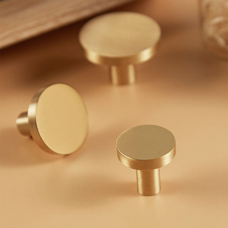 Perillas de cocina de gabinete - Drawer Pull Gold reseña y precio