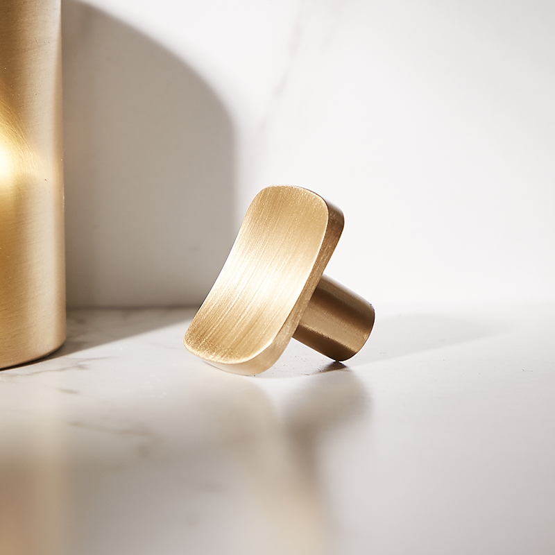 Perillas de cocina de gabinete - Drawer Pull Gold reseña y precio