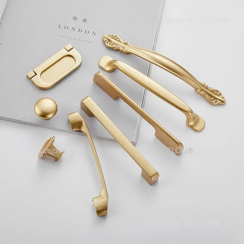 Perilla de armario de cocina,  - Drawer Pull Gold reseña y precio