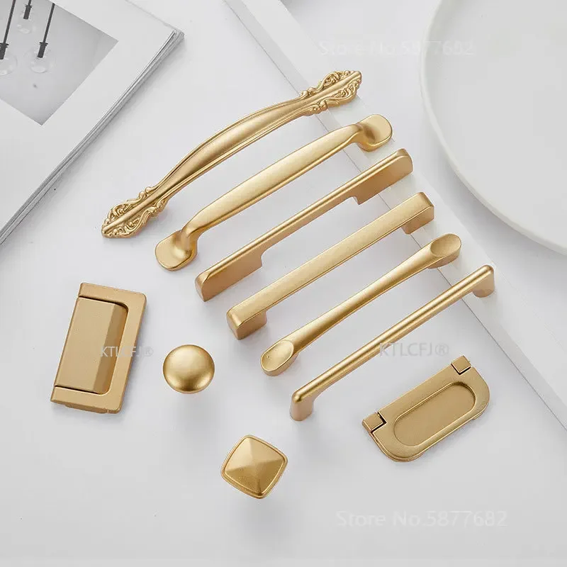 Perilla de armario de cocina,  - Drawer Pull Gold reseña y precio