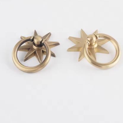 Tiradores de latón antiguo en  - Drawer Pull Gold reseña y precio