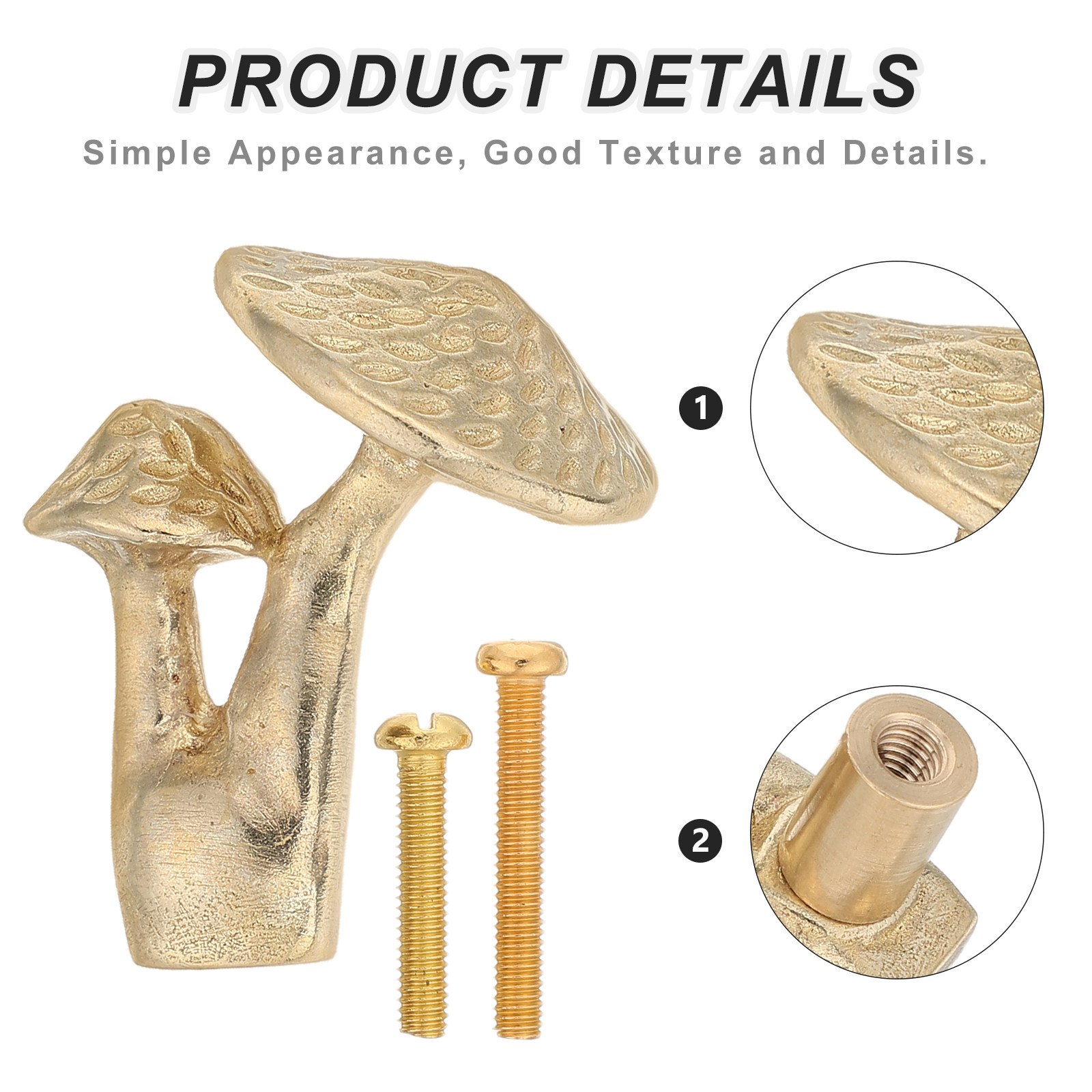 Pomo de Latón para Mueble con  - Drawer Pull Gold reseña y precio