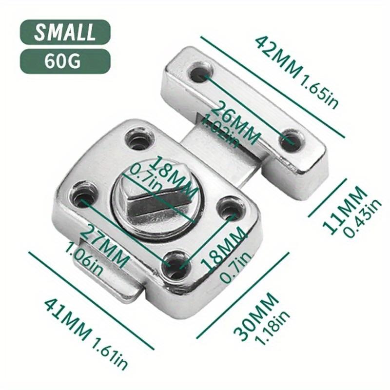 1 ud. Cerrojo de seguridad par - Barrel Bolt Slide reseña y precio