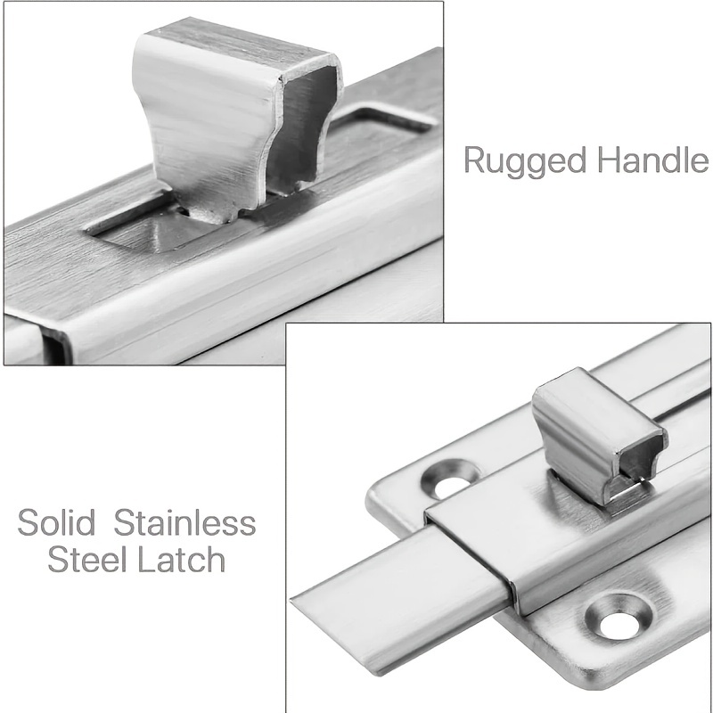 Pernos de Puerta de Acero Inox - Barrel Bolt Slide reseña y precio