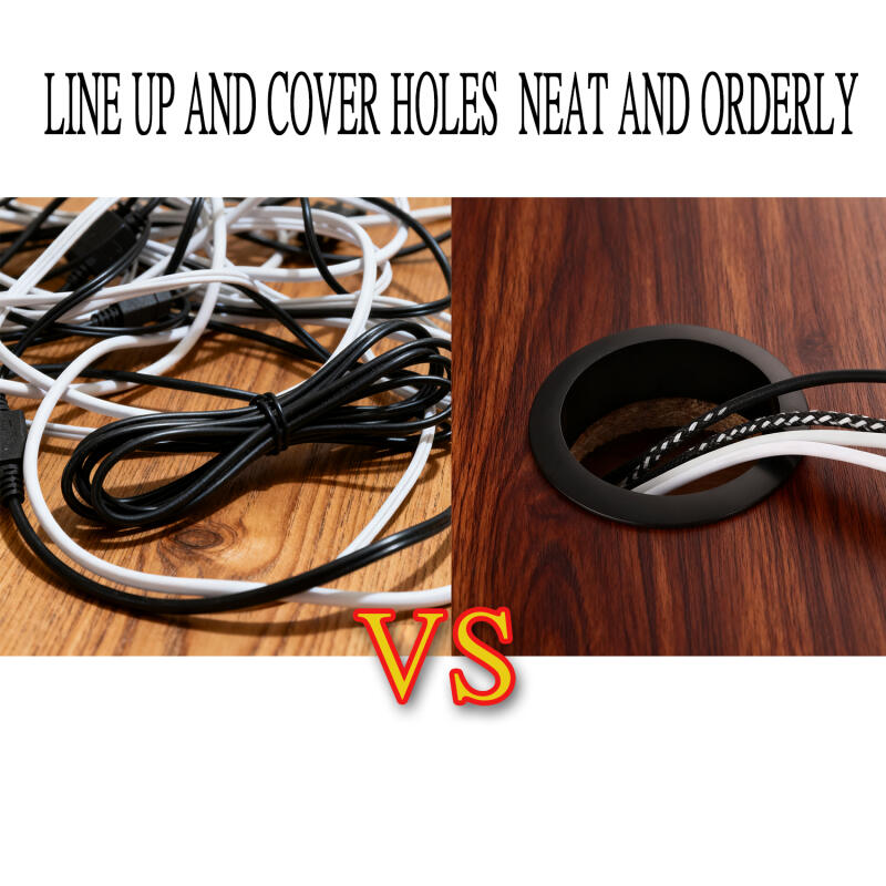 Arandelas para cables de escri - Furniture Hardware Outlet reseña y precio
